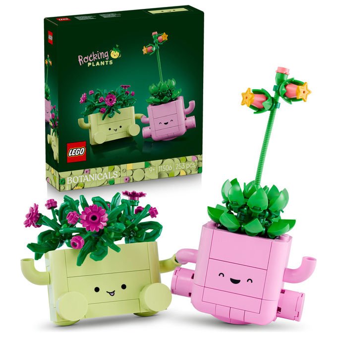 Lego 11506 Botanicals Set da costruzione Piante Dondolanti 253 pezzi eta' 9+ colore Multicolore