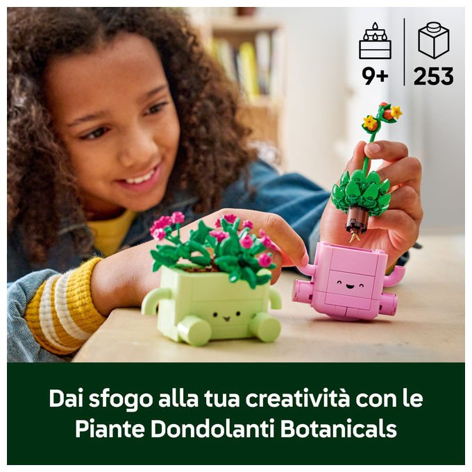 Lego 11506 Botanicals Set da costruzione Piante Dondolanti 253 pezzi eta' 9+ colore Multicolore