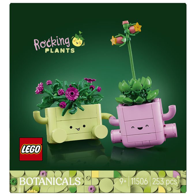 Lego 11506 Botanicals Set da costruzione Piante Dondolanti 253 pezzi eta' 9+ colore Multicolore