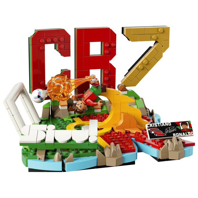 Lego 43012 Editions Cristiano Ronaldo Highlights Calcistici Set da Costruzione 490 Pezzi con Minifigure 10+ Anni