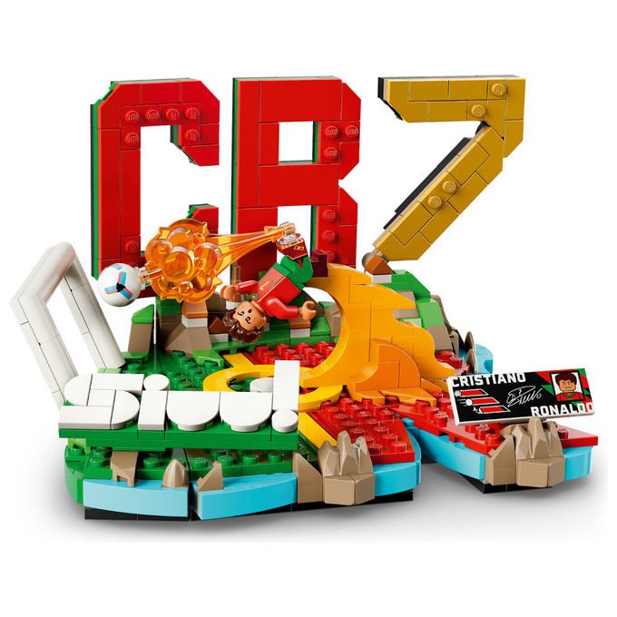 Lego 43012 Editions Cristiano Ronaldo Highlights Calcistici Set da Costruzione 490 Pezzi con Minifigure 10+ Anni
