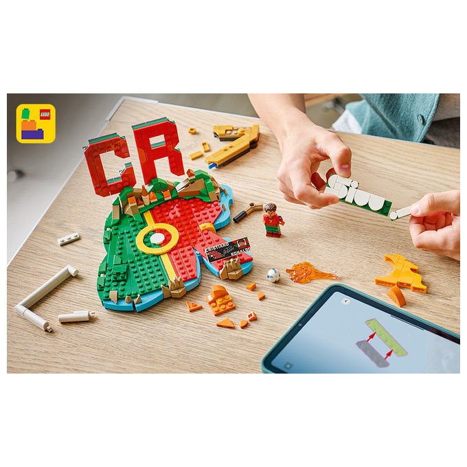 Lego 43012 Editions Cristiano Ronaldo Highlights Calcistici Set da Costruzione 490 Pezzi con Minifigure 10+ Anni