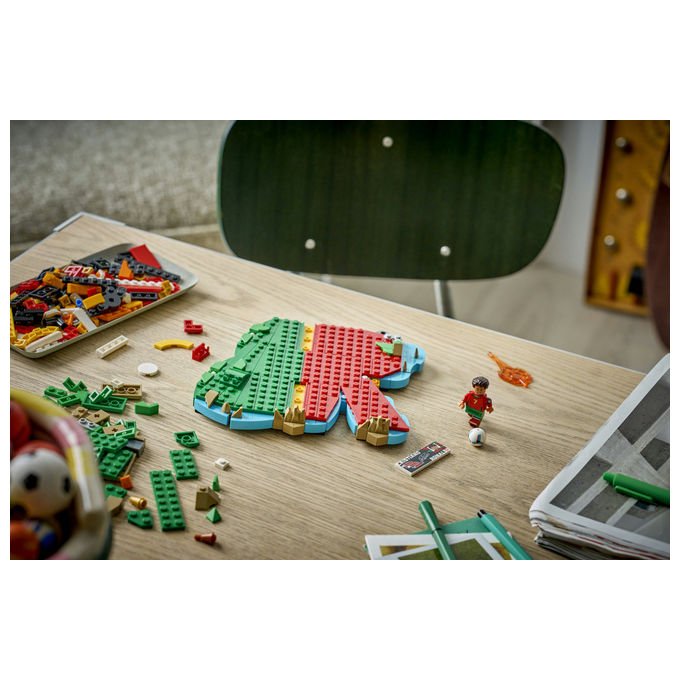 Lego 43012 Editions Cristiano Ronaldo Highlights Calcistici Set da Costruzione 490 Pezzi con Minifigure 10+ Anni