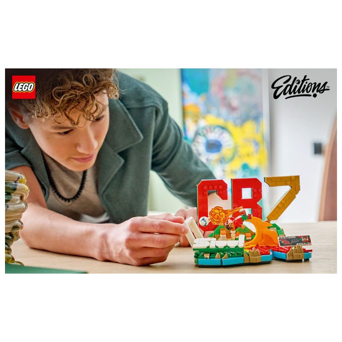 Lego 43012 Editions Cristiano Ronaldo Highlights Calcistici Set da Costruzione 490 Pezzi con Minifigure 10+ Anni