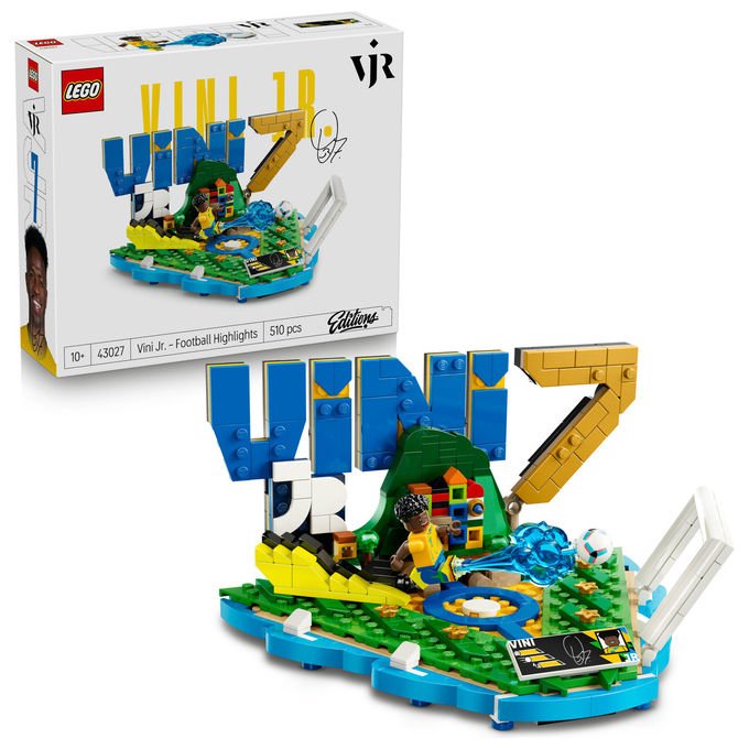 Lego 43027 Editions Set da costruzione Vini Jr Highlights Calcistici 510 pezzi Minifigure Collezionabile