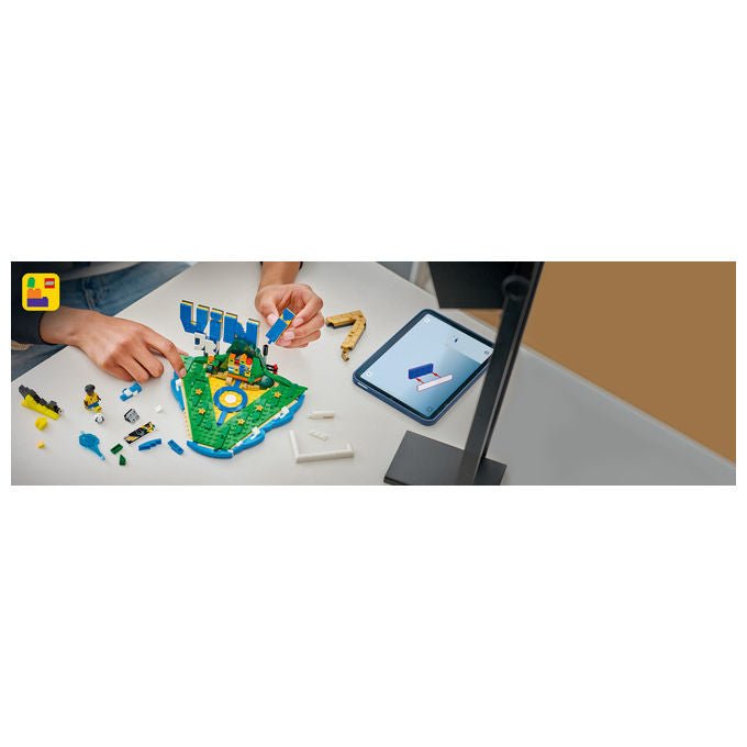 Lego 43027 Editions Set da costruzione Vini Jr Highlights Calcistici 510 pezzi Minifigure Collezionabile