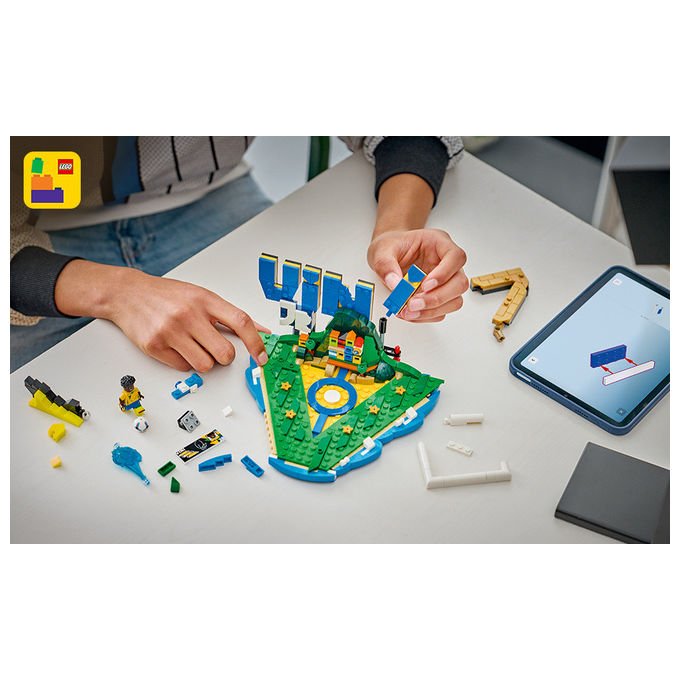 Lego 43027 Editions Set da costruzione Vini Jr Highlights Calcistici 510 pezzi Minifigure Collezionabile