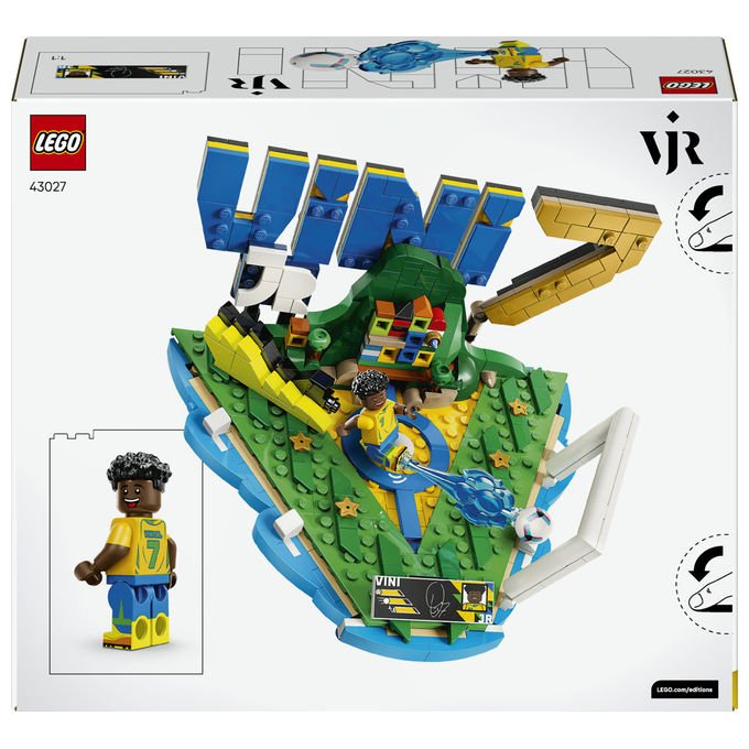 Lego 43027 Editions Set da costruzione Vini Jr Highlights Calcistici 510 pezzi Minifigure Collezionabile