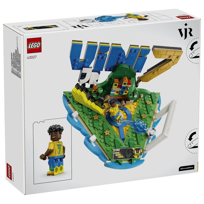 Lego 43027 Editions Set da costruzione Vini Jr Highlights Calcistici 510 pezzi Minifigure Collezionabile