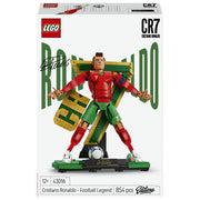 Lego 43016 Editions Cristiano Ronaldo Leggenda del Calcio Set da Costruzione 854 pezzi 2 Pose Multicolore
