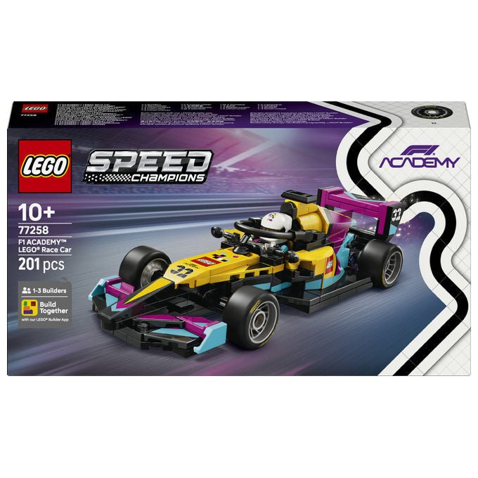Lego 77258 Speed Champions Auto da Corsa F1 Academy con Minifigure Pilota 201 pezzi eta' 10+