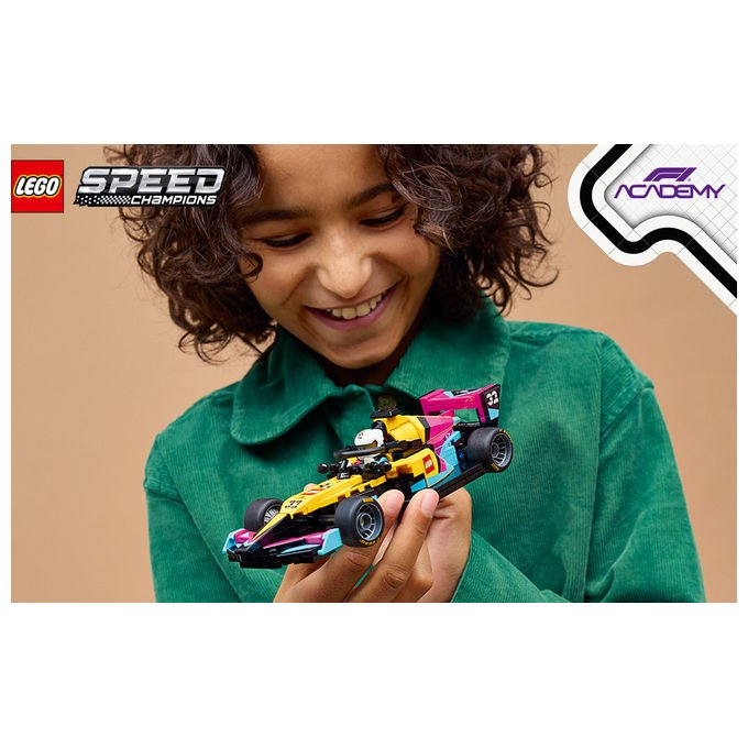 Lego 77258 Speed Champions Auto da Corsa F1 Academy con Minifigure Pilota 201 pezzi eta' 10+