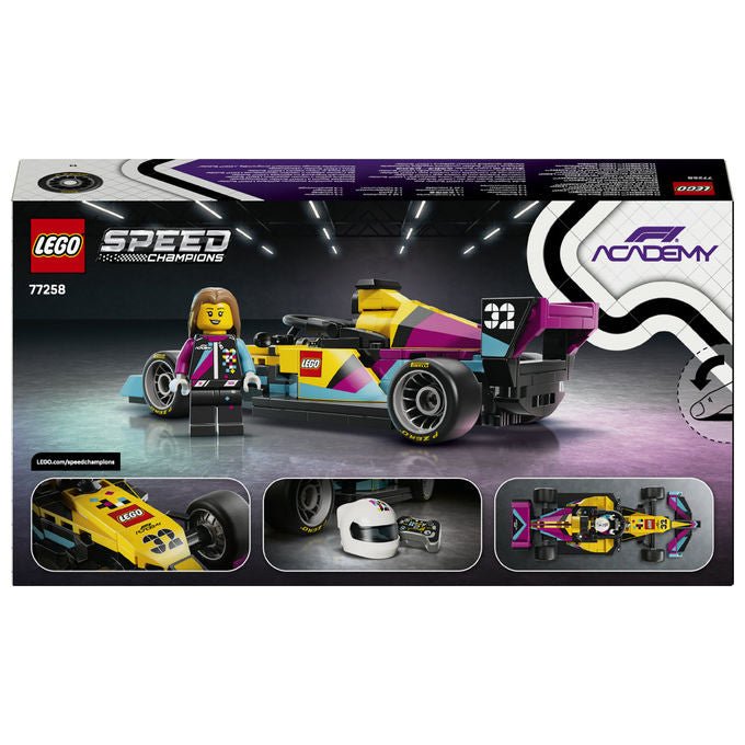 Lego 77258 Speed Champions Auto da Corsa F1 Academy con Minifigure Pilota 201 pezzi eta' 10+