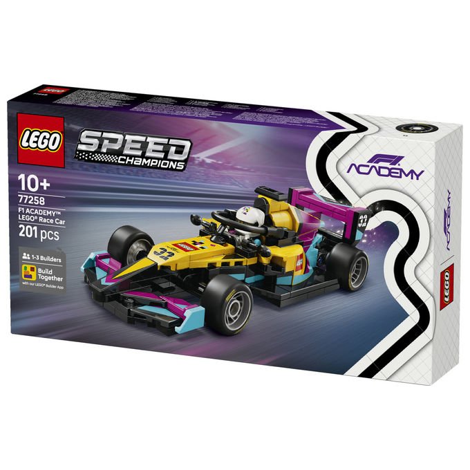 Lego 77258 Speed Champions Auto da Corsa F1 Academy con Minifigure Pilota 201 pezzi eta' 10+
