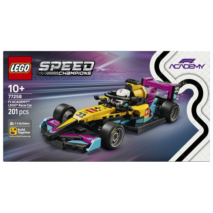 Lego 77258 Speed Champions Auto da Corsa F1 Academy con Minifigure Pilota 201 pezzi eta' 10+