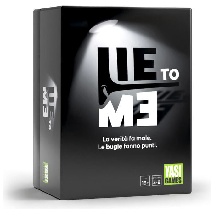 Yas Games 21197404 Lie To Me Party Game di Bluff con Domande Scomode 300 Carte 3-8 Giocatori 18+