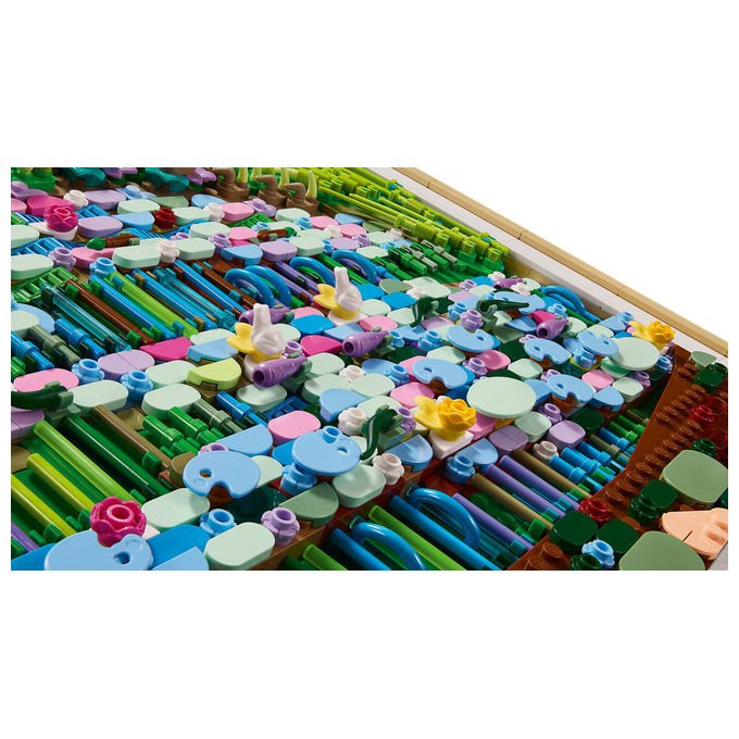 Lego 31220 ART Set da Costruzione Claude Monet Lo Stagno delle Ninfee Decorazione da Parete 3179 pezzi per Adulti colore Multicolore
