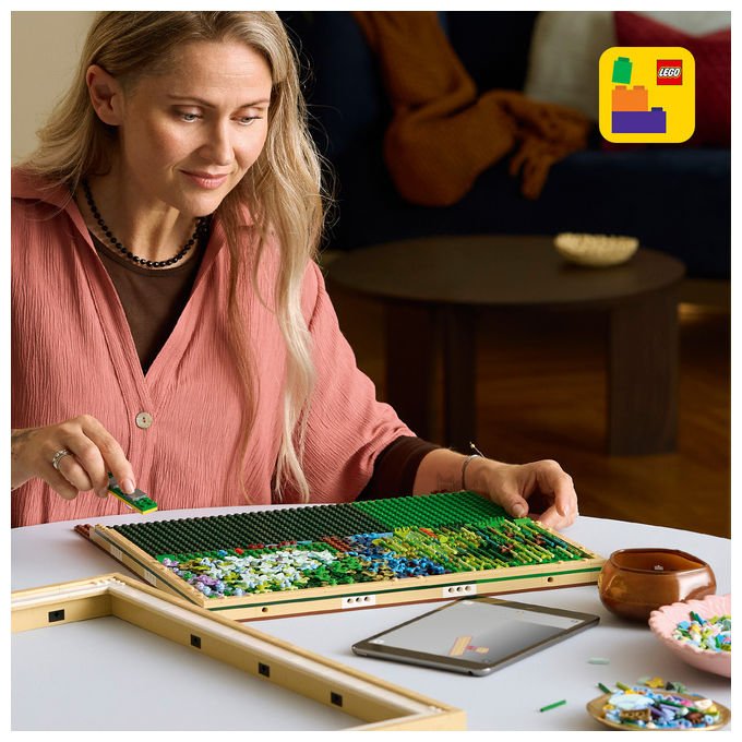 Lego 31220 ART Set da Costruzione Claude Monet Lo Stagno delle Ninfee Decorazione da Parete 3179 pezzi per Adulti colore Multicolore