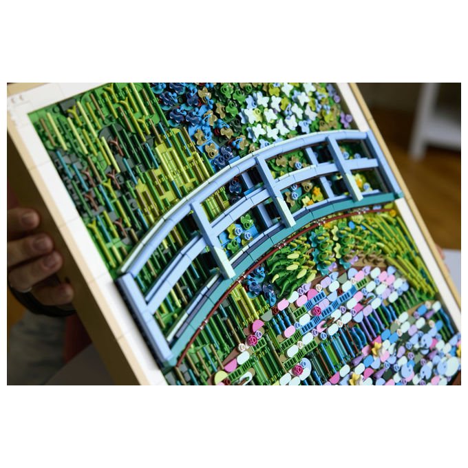 Lego 31220 ART Set da Costruzione Claude Monet Lo Stagno delle Ninfee Decorazione da Parete 3179 pezzi per Adulti colore Multicolore