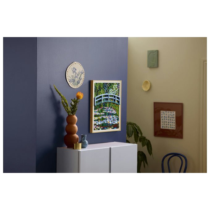 Lego 31220 ART Set da Costruzione Claude Monet Lo Stagno delle Ninfee Decorazione da Parete 3179 pezzi per Adulti colore Multicolore