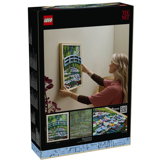 Lego 31220 ART Set da Costruzione Claude Monet Lo Stagno delle Ninfee Decorazione da Parete 3179 pezzi per Adulti colore Multicolore