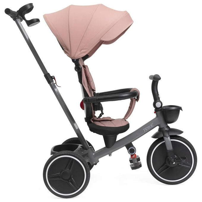 Chicco 00012136200000 Triciclo Evolutivo 4 in 1 Sedile Reversibile Manico Telescopico Tettoia Parasole Pieghevole 6 Mesi 5 Anni colore Rosa