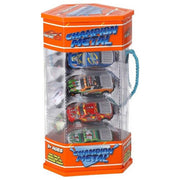 Globo 42860 Auto in Metallo Retrocarica Scala 1:64 12 Pezzi Assortiti 3+ anni