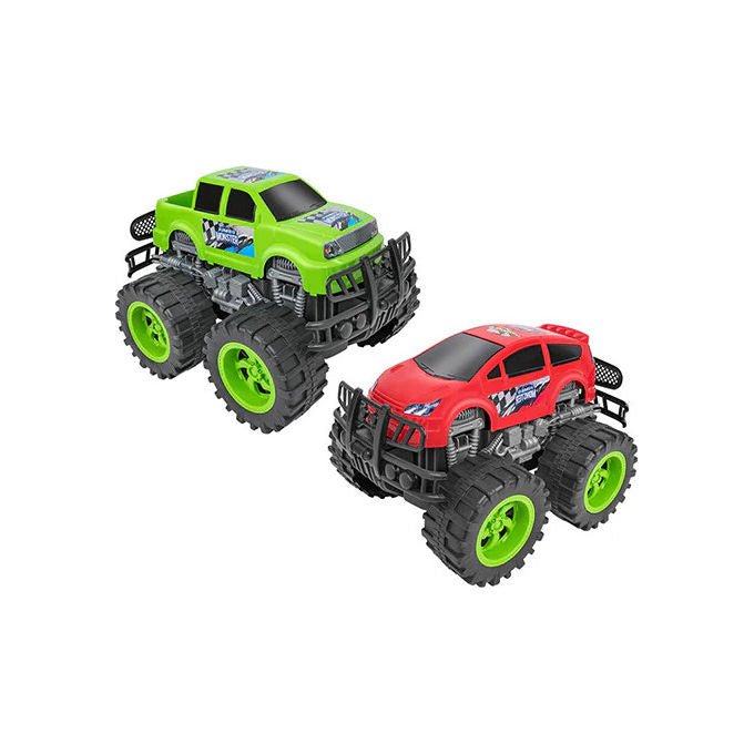 Globo 415794 Auto Big Foot Giocattolo a Spinta con Volante 45 cm colori assortiti