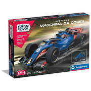 Clementoni 19475 Scienza e Gioco Build Kit Costruzioni Auto da Corsa STEM 8+ anni 90 componenti Made in Italy
