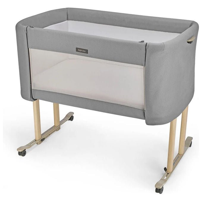 Inglesina AZ95T0BKG Welcome Bed Culla Co-Sleeping Fianco Letto 9 Posizioni Inclinazione 10° colore Baku Grey