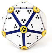 Recent Toys 5010 Icosoku Rompicapo Logico 3D Icosaedro 12 Bottoni 20 Tessere Triangolari colore Bianco