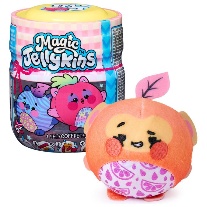 Magic Jellykins 6072461 Peluche Sorpresa Collezionabile con Acqua 20 Personaggi 7.6 cm colore Assortito