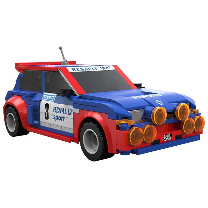 Cada C51095W Set di Costruzioni Renault 5 Maxi Turbo 1:20 282 pezzi Radiocomando colore Blu Rosso