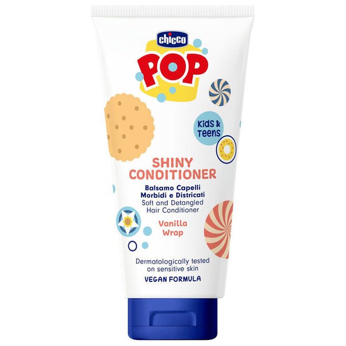 Chicco POP Vanilla Wrap Balsamo Districante Capelli Kids and Teens Formula Vegana 150 ml