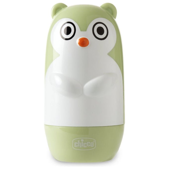 Chicco 00010731300000 Set Baby Manicure Neonati Gufo forbicina tagliaunghie pinzetta lime colore Verde