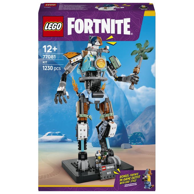 Lego 77081 Fortnite KIT Action Figure Set da Costruzione 1230 pezzi 36 cm eta' 12+