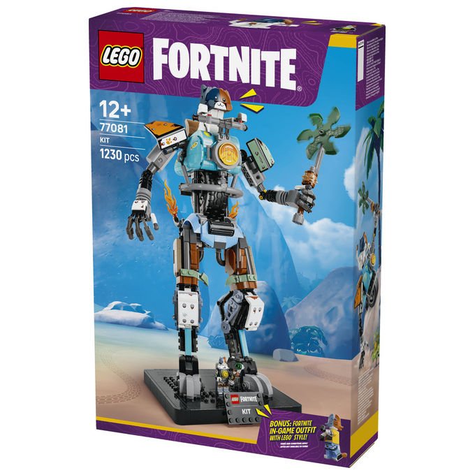 Lego 77081 Fortnite KIT Action Figure Set da Costruzione 1230 pezzi 36 cm eta' 12+