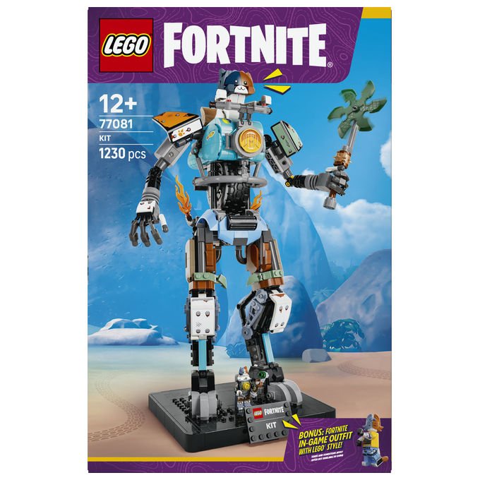 Lego 77081 Fortnite KIT Action Figure Set da Costruzione 1230 pezzi 36 cm eta' 12+