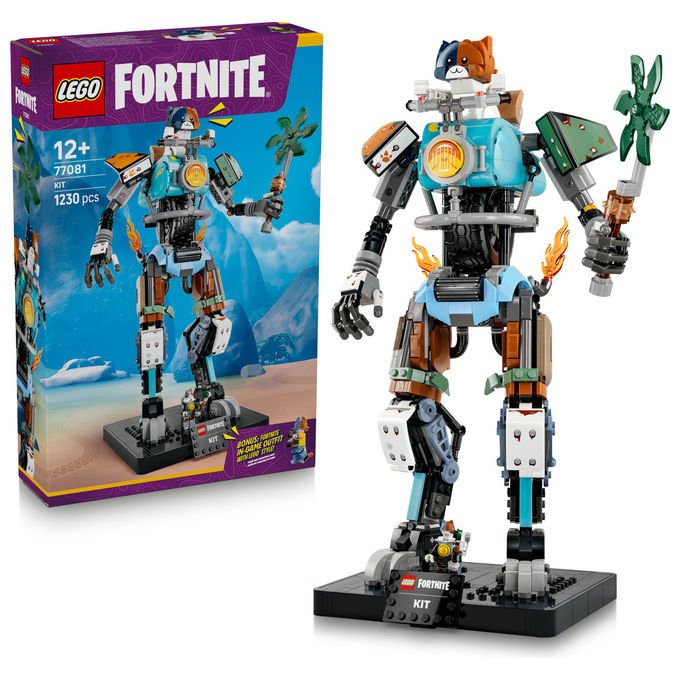 Lego 77081 Fortnite KIT Action Figure Set da Costruzione 1230 pezzi 36 cm eta' 12+