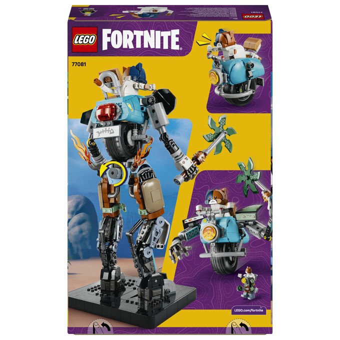 Lego 77081 Fortnite KIT Action Figure Set da Costruzione 1230 pezzi 36 cm eta' 12+