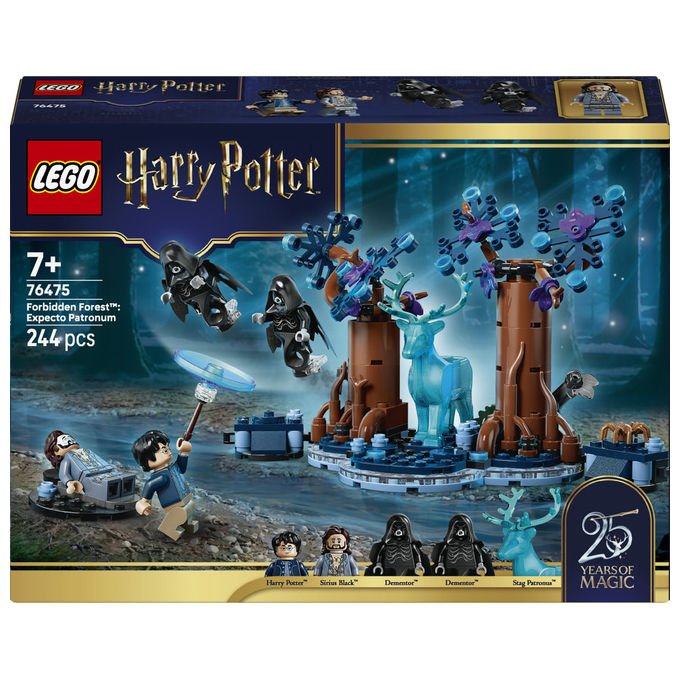 Lego 76475 Harry Potter Foresta Proibita Expecto Patronum Set da costruzione 244 pezzi 7+ colore Multicolore
