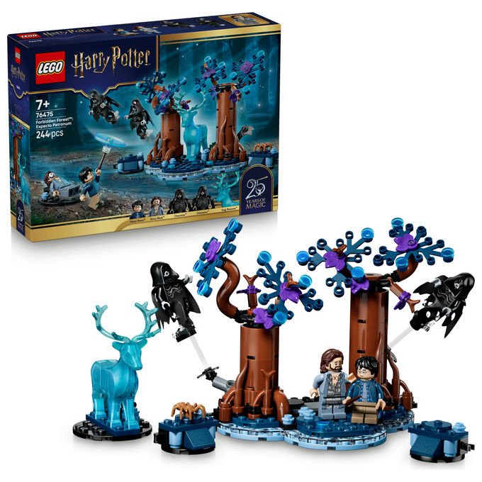 Lego 76475 Harry Potter Foresta Proibita Expecto Patronum Set da costruzione 244 pezzi 7+ colore Multicolore