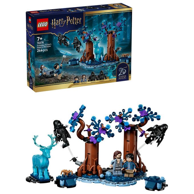 Lego 76475 Harry Potter Foresta Proibita Expecto Patronum Set da costruzione 244 pezzi 7+ colore Multicolore
