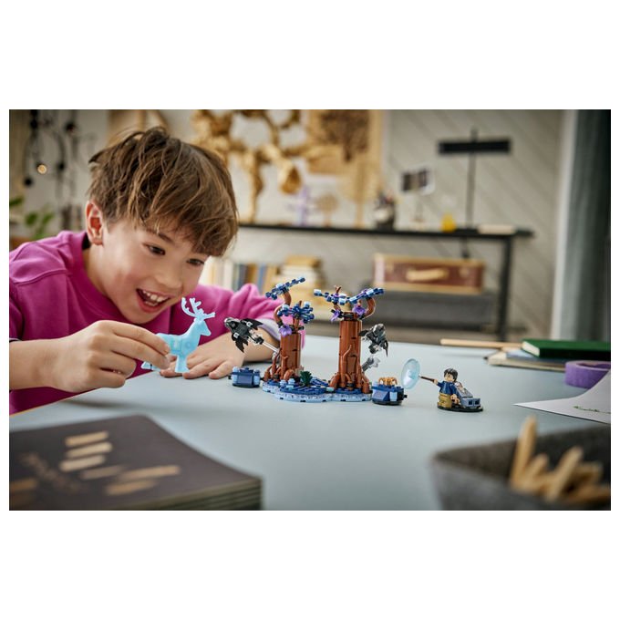 Lego 76475 Harry Potter Foresta Proibita Expecto Patronum Set da costruzione 244 pezzi 7+ colore Multicolore
