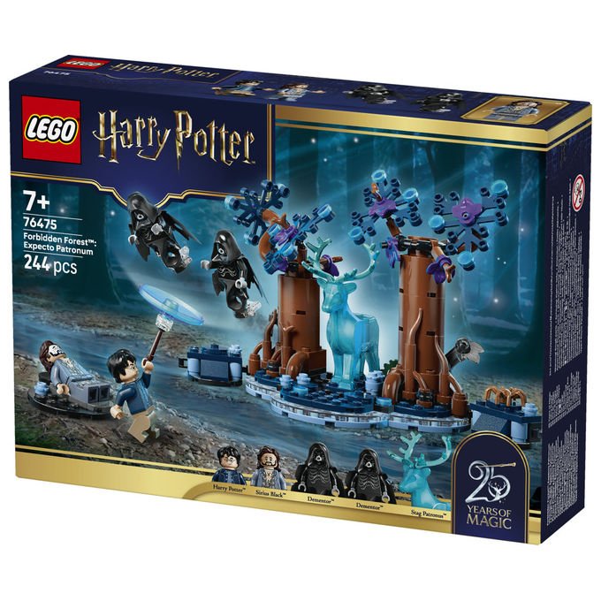 Lego 76475 Harry Potter Foresta Proibita Expecto Patronum Set da costruzione 244 pezzi 7+ colore Multicolore
