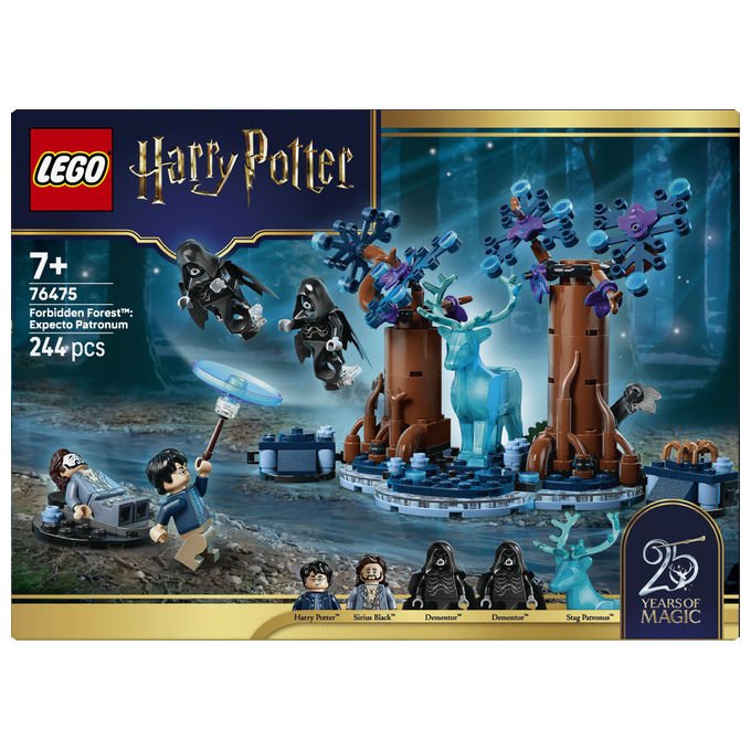 Lego 76475 Harry Potter Foresta Proibita Expecto Patronum Set da costruzione 244 pezzi 7+ colore Multicolore