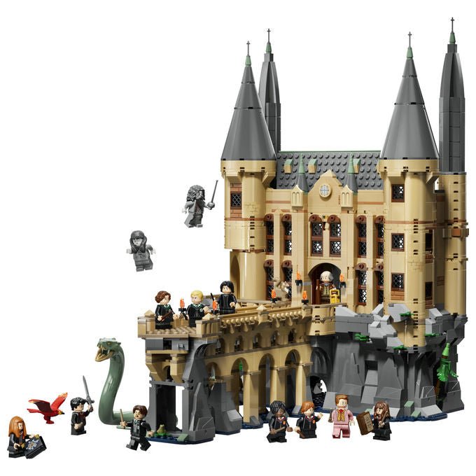 Lego 76473 Harry Potter Set da Costruzione Castello di Hogwarts Ala Est 2164 Pezzi 13 Minifigure 10+ colore Multicolore