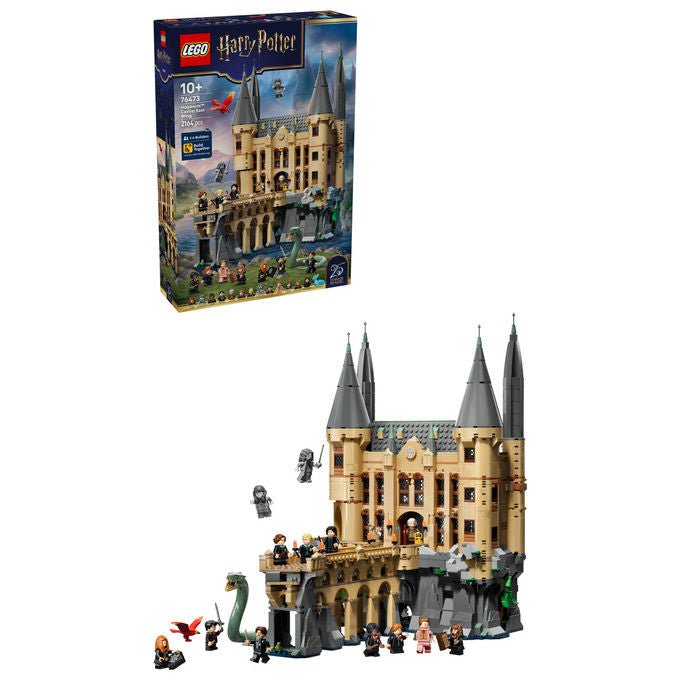 Lego 76473 Harry Potter Set da Costruzione Castello di Hogwarts Ala Est 2164 Pezzi 13 Minifigure 10+ colore Multicolore