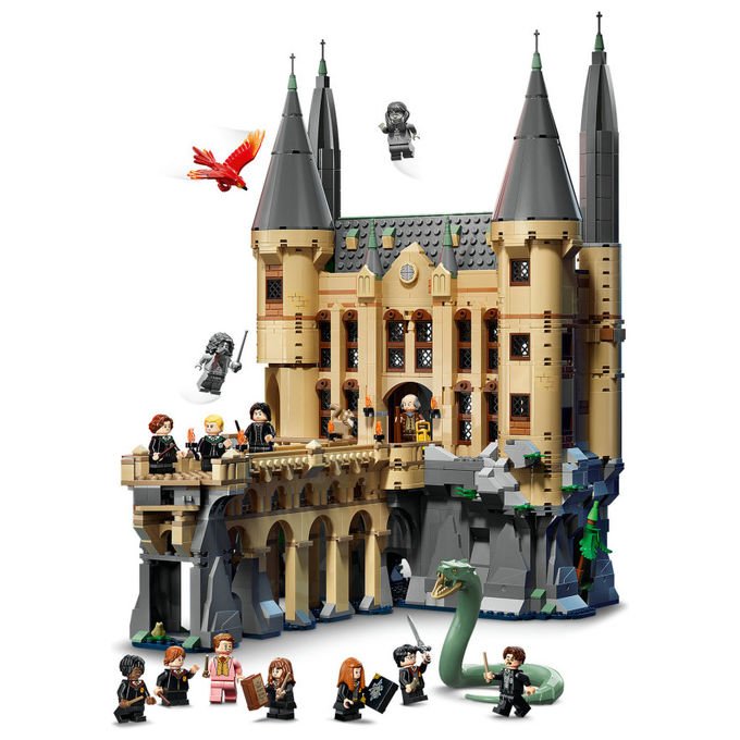 Lego 76473 Harry Potter Set da Costruzione Castello di Hogwarts Ala Est 2164 Pezzi 13 Minifigure 10+ colore Multicolore
