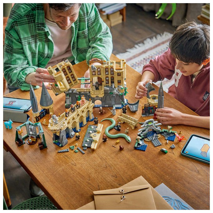Lego 76473 Harry Potter Set da Costruzione Castello di Hogwarts Ala Est 2164 Pezzi 13 Minifigure 10+ colore Multicolore